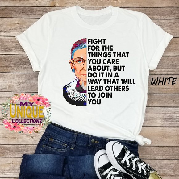 Inspired Shirt,Notorious RBG,Ruth Bader Ginsburg - Picture 1 of 2